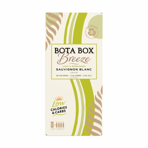 Bota Box Breeze Sauvignon Blanc White Wine Perspective: back