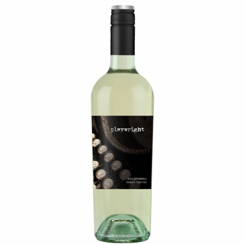Playwright Pinot Grigio California White Wine Perspective: back