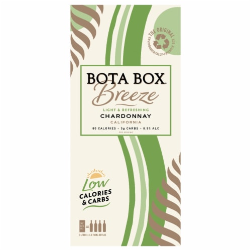 Bota Box Breeze Chardonnay White Wine Perspective: back