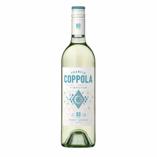 Coppola Diamond Collection Vibrance Pinot Grigio California White Wine Perspective: back