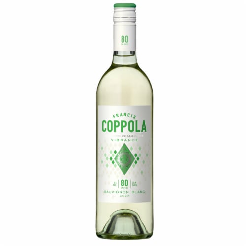Coppola Diamond Collection Vibrance Sauvignon Blanc White Wine, California, 750mL, 8.0% ABV Perspective: back