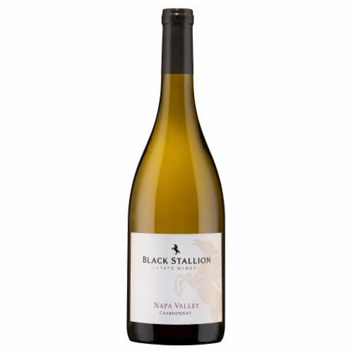Black Stallion Chardonnay Napa California White Wine Perspective: back