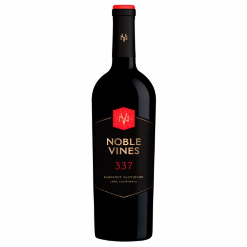 Noble Vines Collection 337 Cabernet Sauvignon California Red Wine Perspective: back