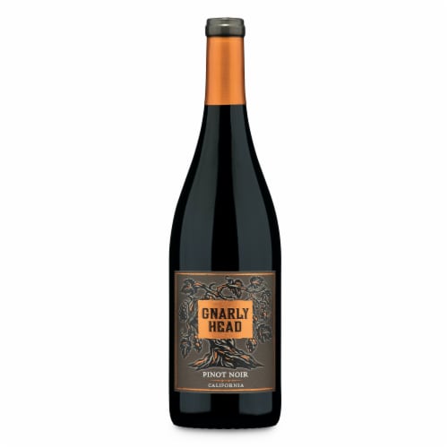 Gnarly Head Lodi California Pinot Noir Red Wine Perspective: back