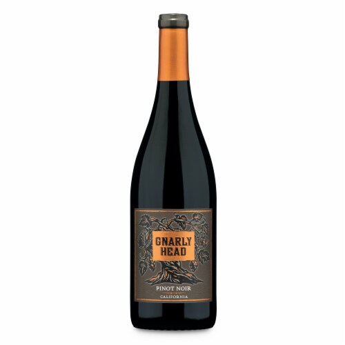 Gnarly Head Lodi California Pinot Noir Red Wine Perspective: back