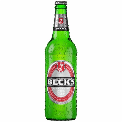 Beck's Pilsner Beer Perspective: back