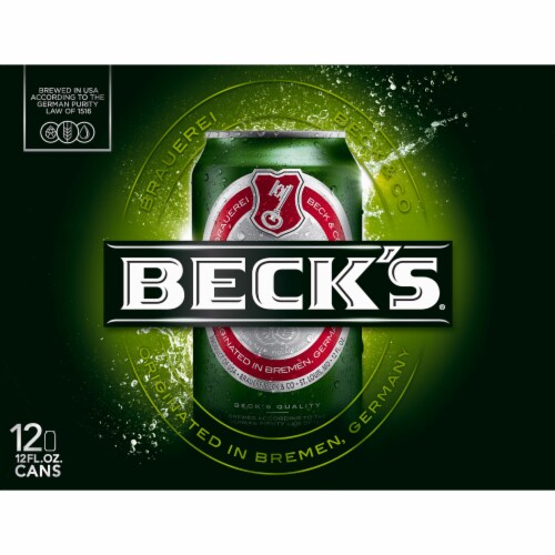 Beck's® German Lager Perspective: back