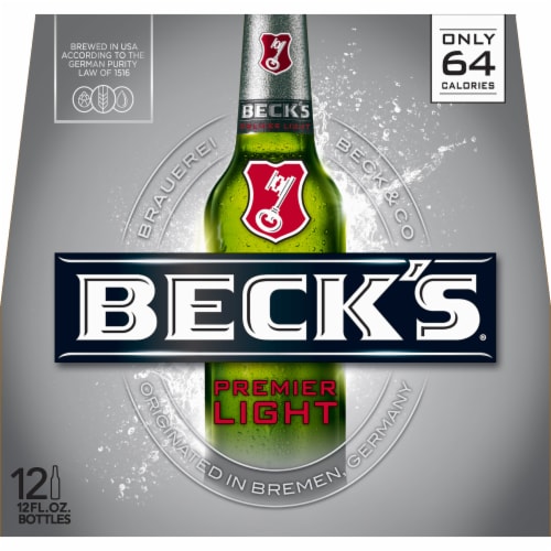 Beck's® Premier Light Beer Perspective: back
