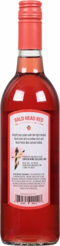 Duplin® Bald Head Red Sweet North Carolina Red Wine Perspective: back