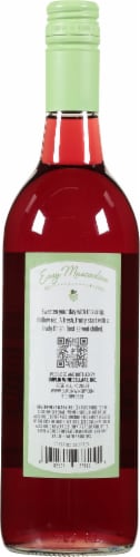 Duplin® Easy Sweet Red Muscadine Wine Perspective: back