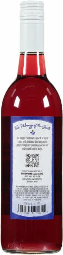 Duplin® Sangria North Carolina Red Wine Perspective: back