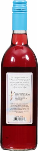 Duplin Blueberry Cotton Candy North Carolina Wine Perspective: back