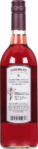 Duplin® Carolina Red Sweet Muscadine North Carolina Red Wine Perspective: back