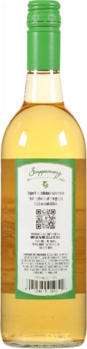 Duplin® Scuppernong Sweet North Carolina White Wine Perspective: back