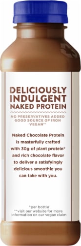 Naked® Chocolate Protein Almondmilk Smoothie Perspective: back