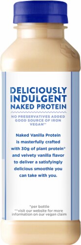 Naked® Vanilla Protein Almond Milk Smoothie Perspective: back