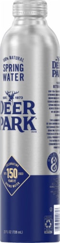 Deer Park® Spring Water Aluminum Bottle Perspective: back