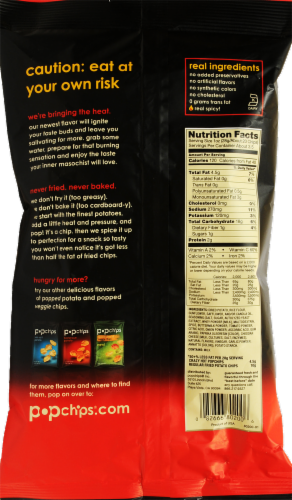popchips Crazy Hot Perspective: back