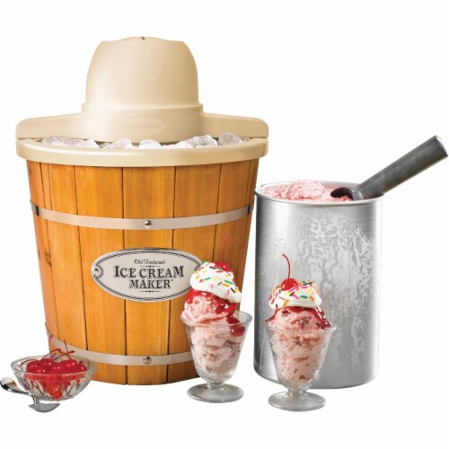 Elite Gourmet 4-qt. Old-Fashioned Ice Cream Maker