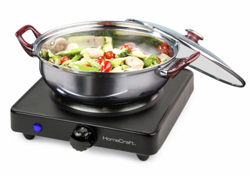 HomeCraft Electric Single Hot Plate