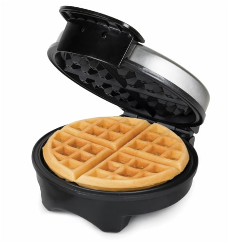 HomeCraft Round Belgian Waffle Maker Perspective: back