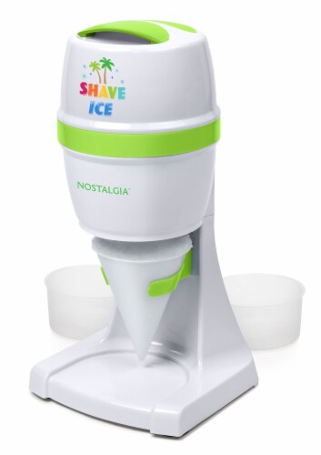 Nostalgia Electric Shave Ice & Snow Cone Maker Perspective: back
