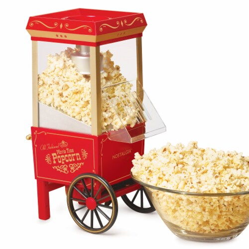 Nostalgia 12-Cup Hot Air Popcorn Maker Perspective: back