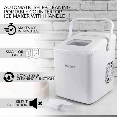 Igloo Automatic Self-Cleaning 26-Pound Ice Maker 