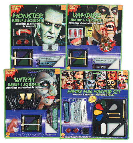 Rubie's Halloween Family Fun Makeup Kit Perspective: back