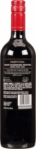 Frontera Cabernet Sauvignon Merlot Chile Red Wine Perspective: back