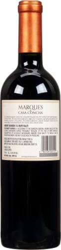 Marques De Casa Concha Cabernet Sauvingnon Perspective: back