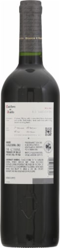 Casillero del Diablo Malbec Chile Red Wine Perspective: back