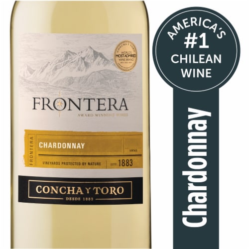 Frontera Chardonnay White Wine Perspective: back