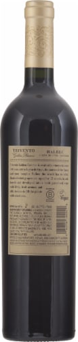 Trivento Malbec Golden Reserve Argentina Red Wine Perspective: back