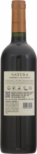 Banfi Natura Cabernet Sauvignon Perspective: back