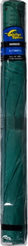 The Weather Station® Oversize Automatic Umbrella - Blue Perspective: back