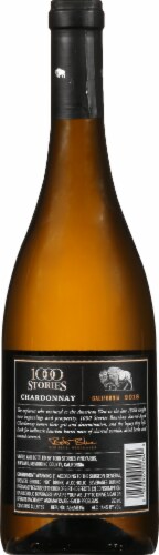 1000 Stories Chardonnay White Wine Perspective: back