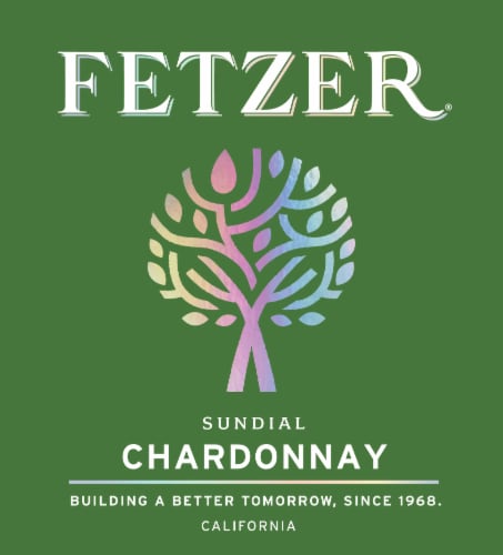 Fetzer® Chardonnay White Wine 1.5L Perspective: back