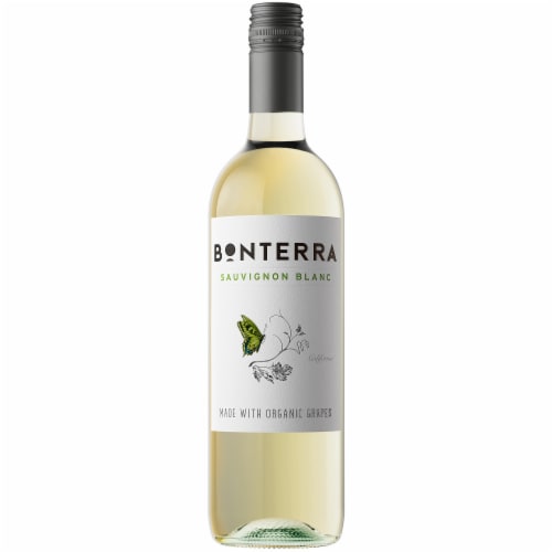 Bonterra Sauvignon Blanc California White Wine Perspective: back