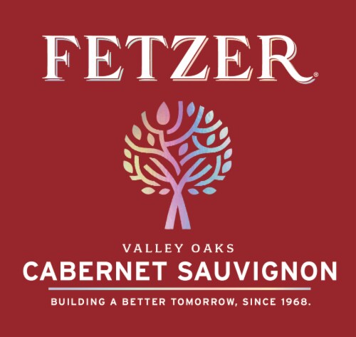 Fetzer® Valley Oaks Cabernet Sauvignon Red Wine 750ml Perspective: back