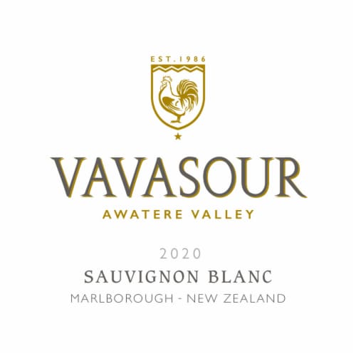 Vavasour Sauvignon Blanc New Zealand White Wine Perspective: back