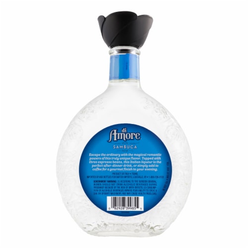 Di Amore® Sambuca Cordial Liqueur Perspective: back