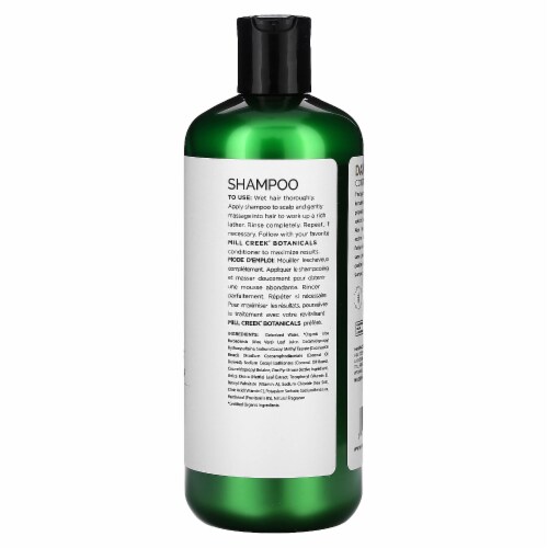 Mill Creek Botanicals Dandruff Control Formula Shampoo - 14 fl oz (414 ml) Perspective: back