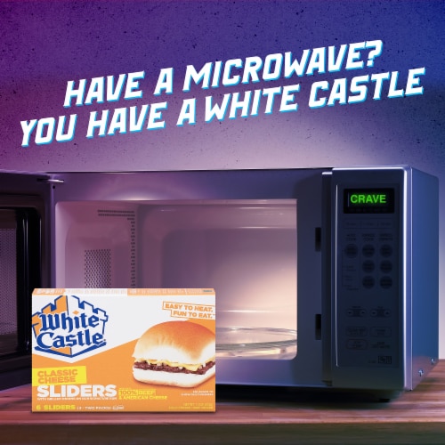 White Castle Classic Cheese Sliders Perspective: back