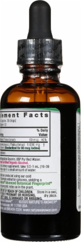 Nature's Answer® Low Alcohol Bladderwrack Extract Herbal Supplement Perspective: back