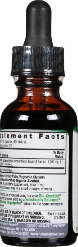 Nature's Answer® Devil's Claw Extract Herbal Supplement 1000mg Perspective: back