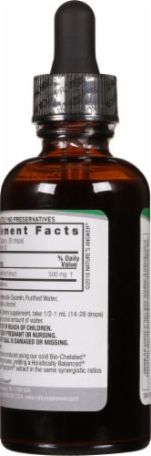 Nature's Answer® Gentian Extract Herbal Supplement 1000mg Perspective: back