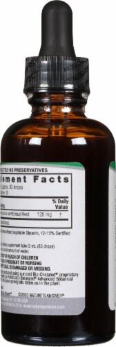 Nature's Answer® Low Alcohol Eleuthero Extract Herbal Supplement 2000mg Perspective: back