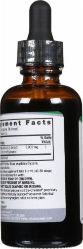 Nature's Answer® Low Alcohol Gotu Kola Extract Herbal Supplement 2000mg Perspective: back