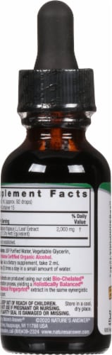 Nature's Answer Mullein Herbal Supplement 2000mg Perspective: back
